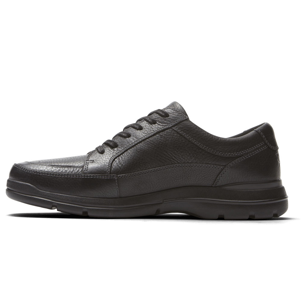 Tenis Rockport Homem Pretas - Junction Point Lace To Toe - 92147ITXB